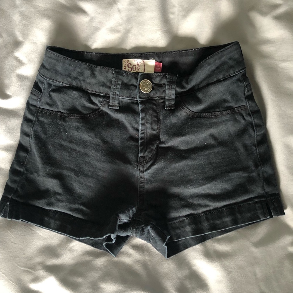 Black shorts